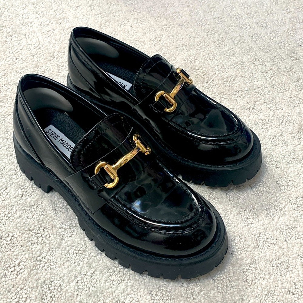 Steve Madden lug sole loafer
